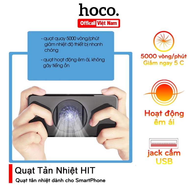 Quạt Tản Nhiệt Sò Lạnh Làm Mát Siêu Nhanh, Thích Hợp Tất Cả Các Dòng Máy Android và IP