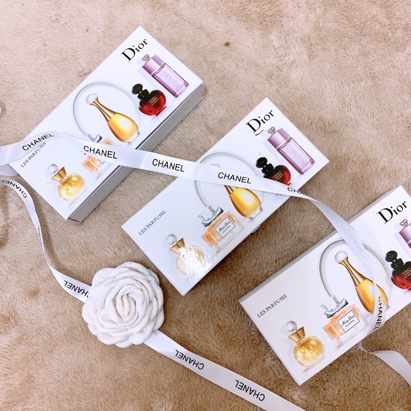 Nước Hoa Mini Dio Set 5 Chai Siêu Thơm có Video Ảnh Thật | Thế Giới Skin Care