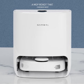 Narwal , Robot lau nhà 2 trong 1 & Hút bụi với Trạm làm sạch cây lau nhà tự động