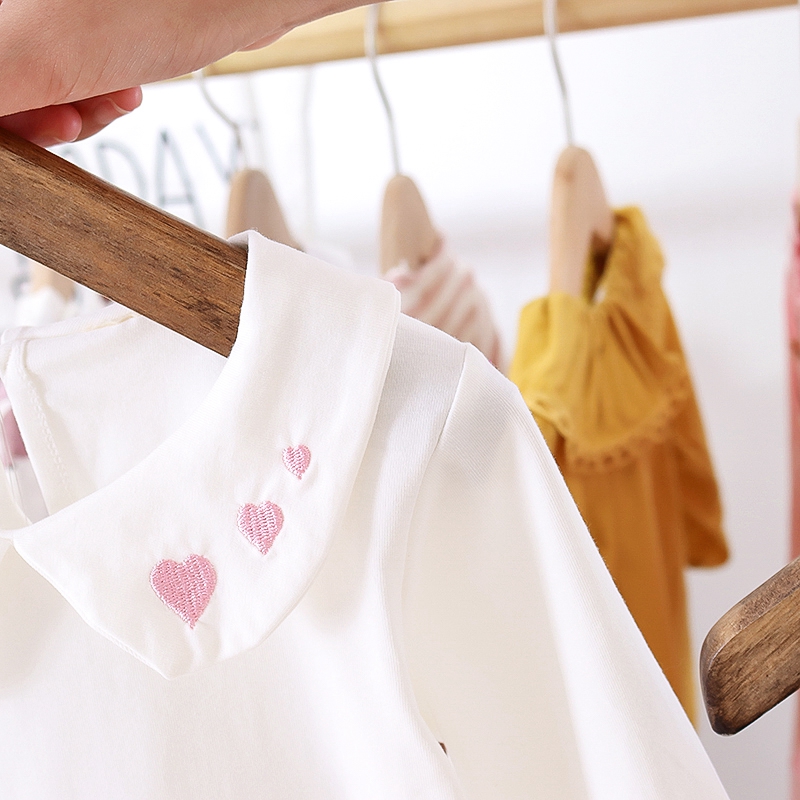 Set Áo Thun Tay Dài Kèm Đầm Công Chúa Thời Trang Cho Bé Gái