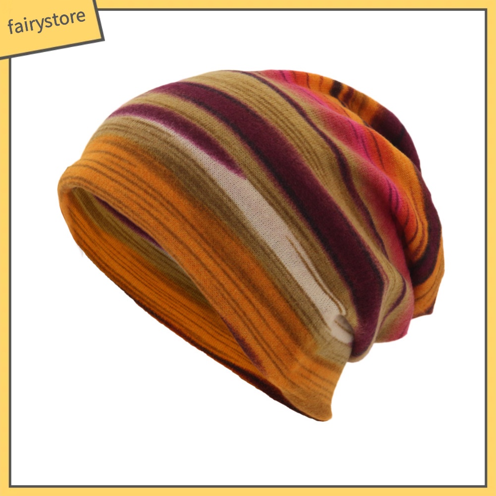 Mũ Trùm Đầu Và Cổ 2 Trong 1 Hoạ Tiết Kẻ Sọc Cho Nam Và Nữ