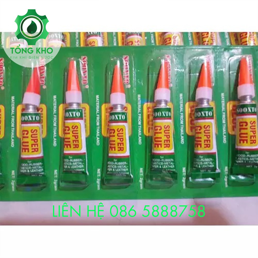 Keo dán đa năng siêu dính Super Glue - Tông kho kim khí điện nước