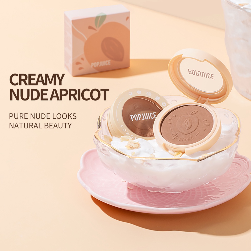 Phấn Má Hồng Dạng Nén Mềm Mịn Popfeel
