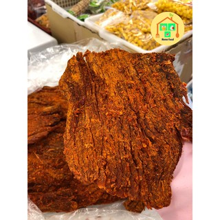 Bò Khô Miếng Đùi Home Food Đặc Biệt(100% bò đùi) Siêu Cay Siêu Ngon Gói 0,5 kg