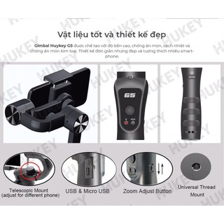 Gimbal chống rung Hukey G5 PRO