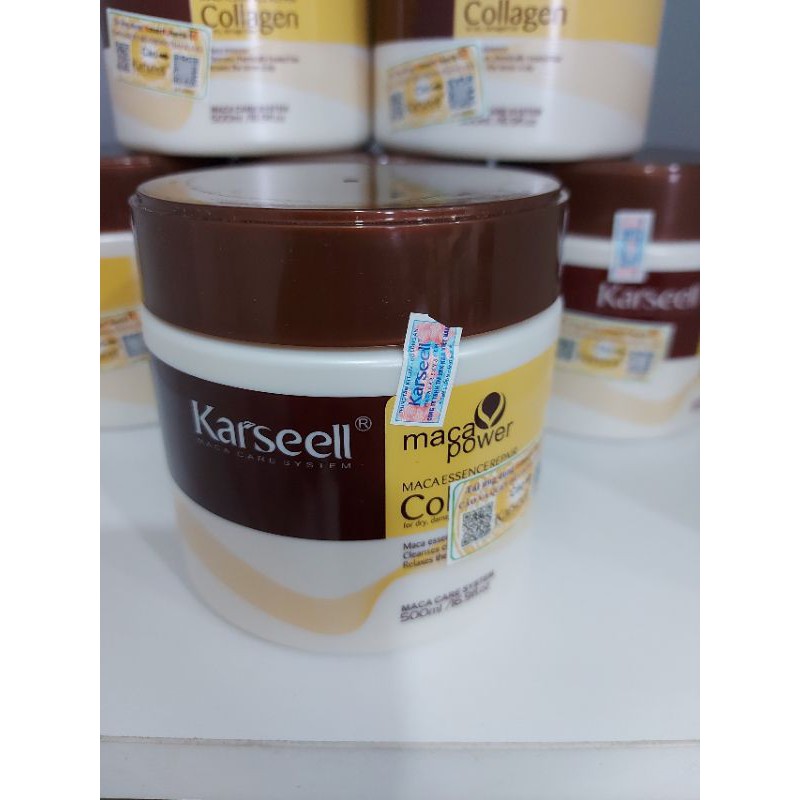 Karseell - Kem ủ phục hồi tóc hư tổn Collagen macca power 500ml ( karseel , kaseel, ủ tóc, u toc) | BigBuy360 - bigbuy360.vn