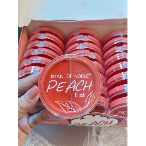 Phấn Má Hồng 2 Ngăn Peach Blush Iman Of Noble