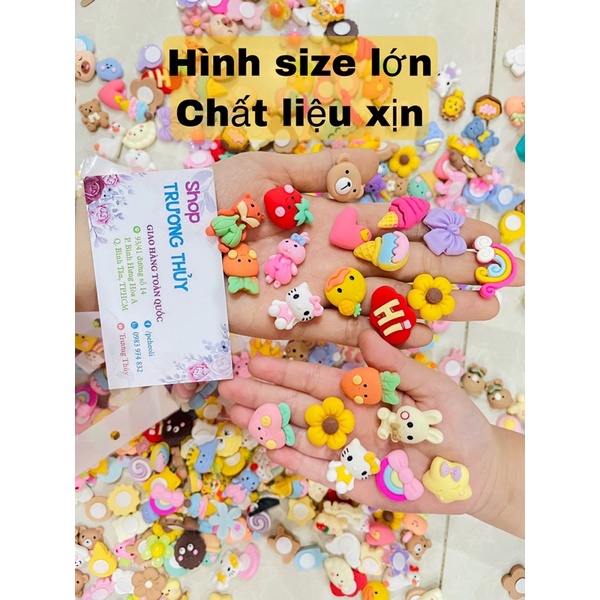 Hình Dán 2D 3D Dễ Thương Trang Trí Ốp Điện Thoại, Bình Nước Có Sẵn Keo