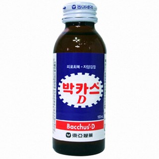 Bacchus D 100ml DONGA Nước tăng lự ENERGY DRINK 박카스 D