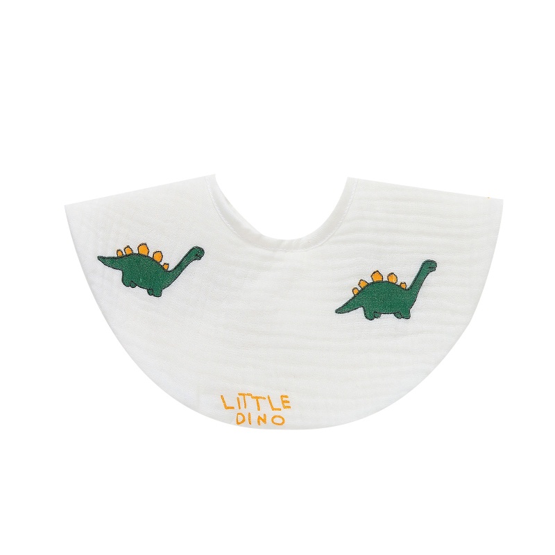 Yếm Ăn Cotton Mềm Mại Có Thể Xoay 360 Độ Dành Cho Các Bé