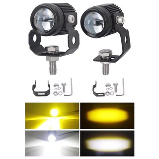 đèn trợ sáng bi cầu mini cod trắng pha vàng