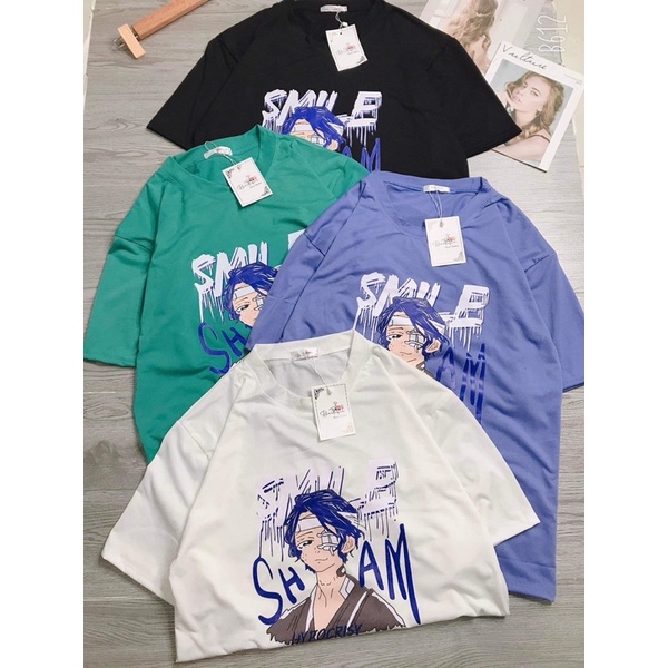 Áo thun tay lỡ cậu bé SHAM TC6
