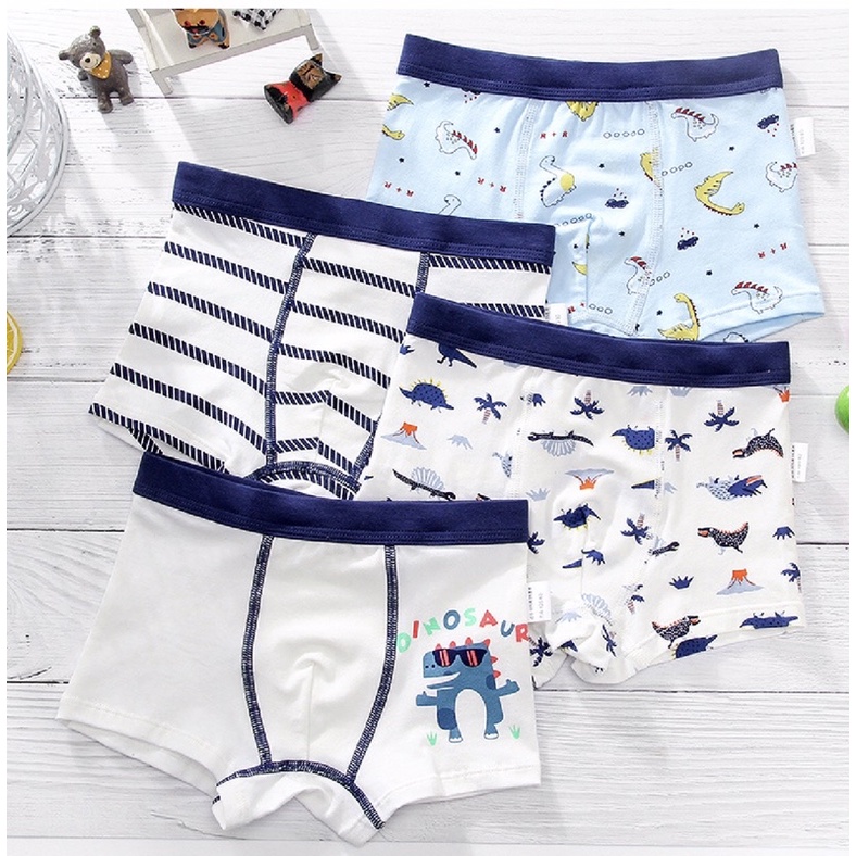 Set 4 quần boxer cho bé trai