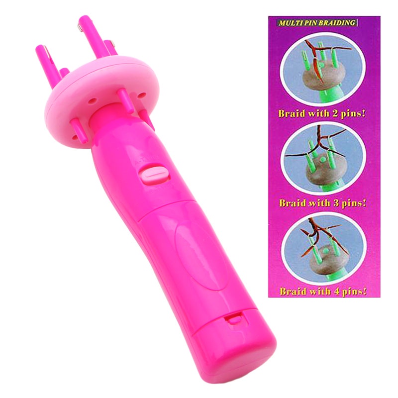 Dụng Cụ Tết Tóc YOUYO 4 Đầu Tự Động Tiện Dụng