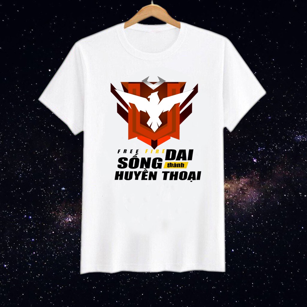 Áo thun Free Fire - sống dai cùng huền thoại