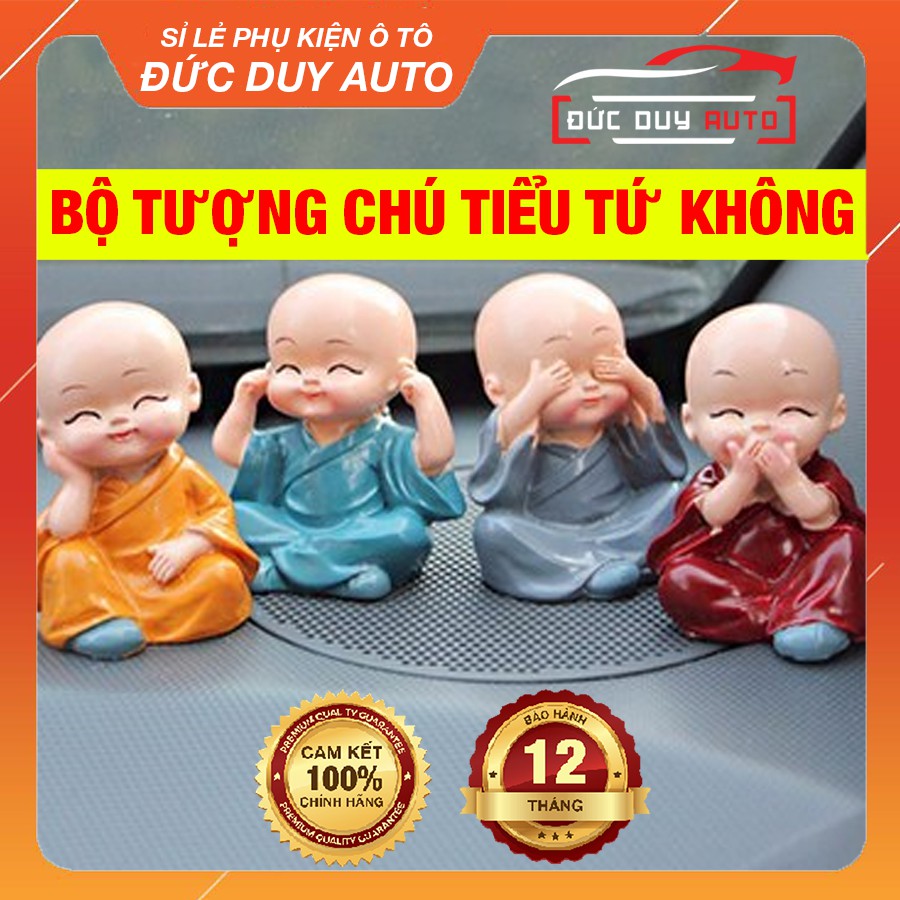 [Mã SR11JUNE5 giảm 20K đơn 50K] [FREESHIP❤] Bộ tượng chú tiểu tứ không (gồm 4 chú tiểu)