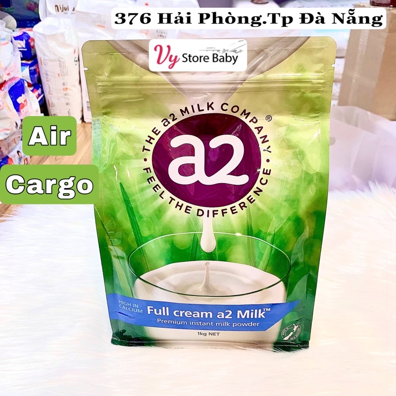 Sữa A2 Dạng Nguyên Kem Úc - Hộp 850g và Túi 1kg (Date 2023 )