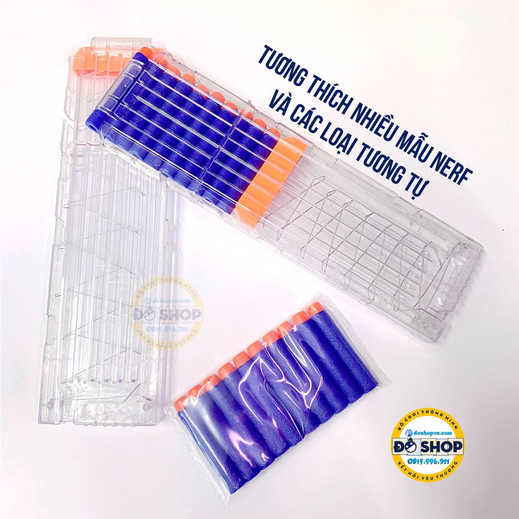 Bộ 10 Viên Xốp Thay Thế Cho Đồ Chơi Nerf - Hàng Chuẩn