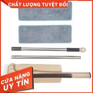 [ Bán Lẻ Giá Sỉ ] Chổi Lau Nhà, Cây Lau Nhà Thông Minh Tự Vắt Cực Kho Spin Mop Xoay 360 Độ, Tặng Kèm 2 Bông Lau Nhà