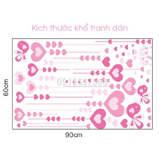 decal tim nhỏ