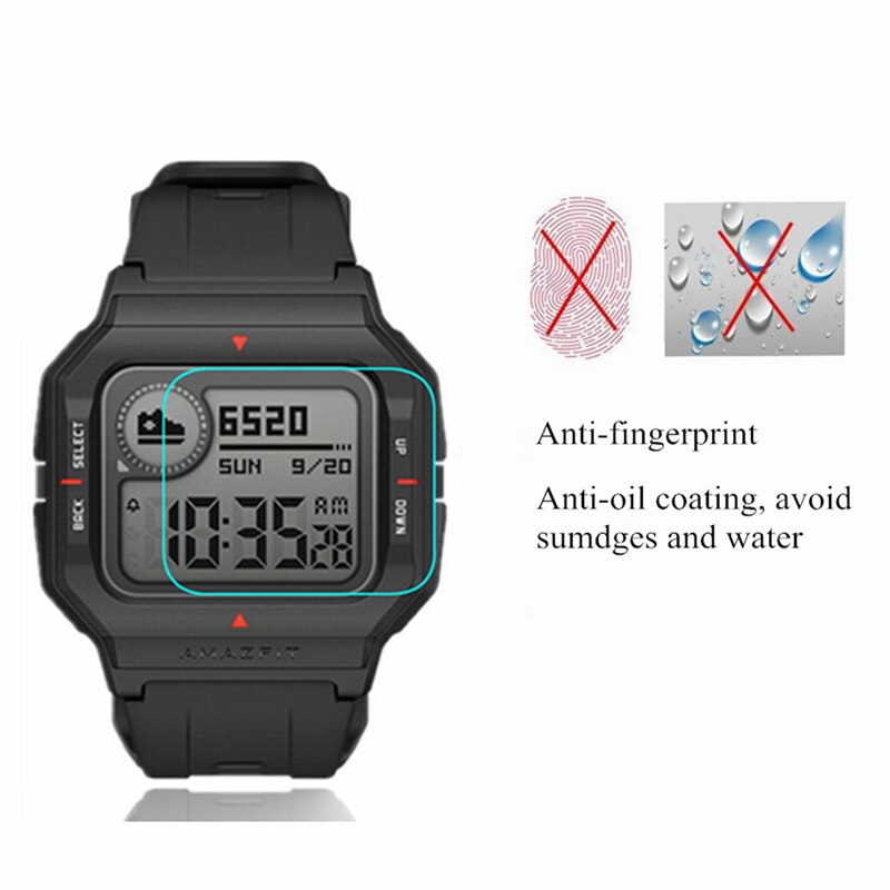 Set 5 Kính Cường Lực Toàn Màn Hình Dùng Cho Amazfit Neo