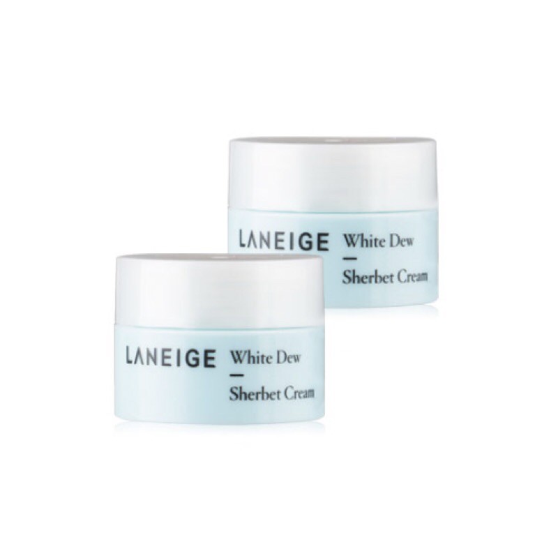 Kem dưỡng trắng da Laneige White Dew sherbet Cream mini