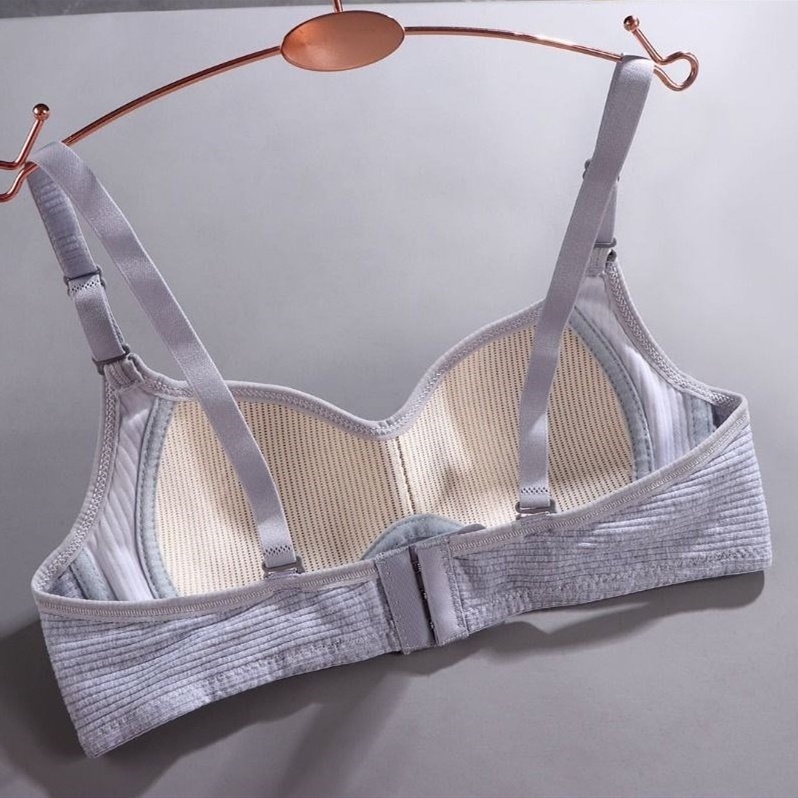 Áo lót vải cotton không đường may mềm mại màu trơn dành cho nữ
 | BigBuy360 - bigbuy360.vn