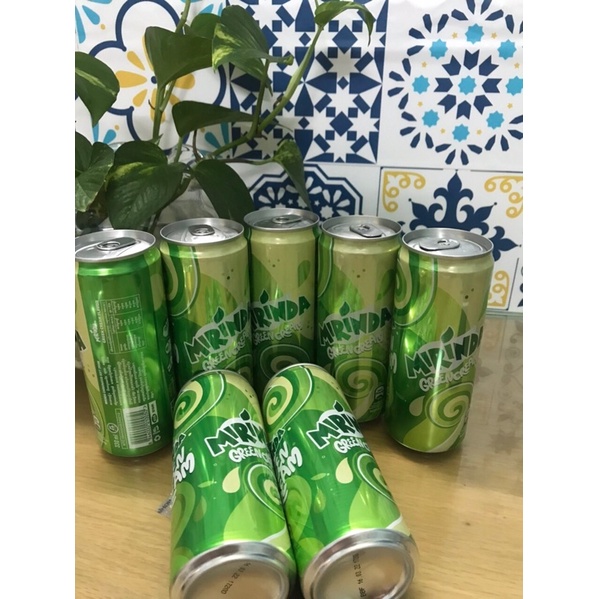 Nước ngọt mỉrinda  xanh Thái Lan 24 lon