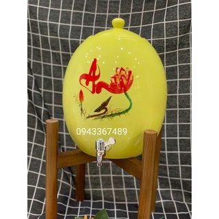 Bình nước sứ Bát Tràng 3 lít, 5 lít