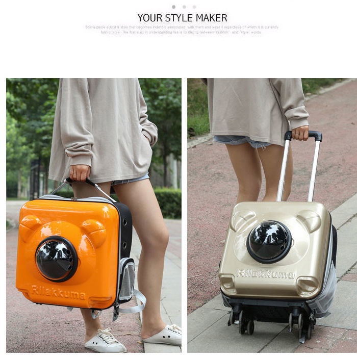 Túi đựng vật nuôi, Hộp đựng xe đẩy cho Pet Outing Shoulder túi mèo con túi không gian