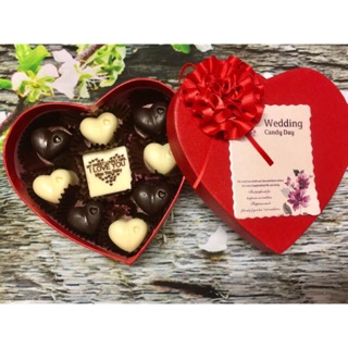 Socola valentine hộp trái tim đẹp