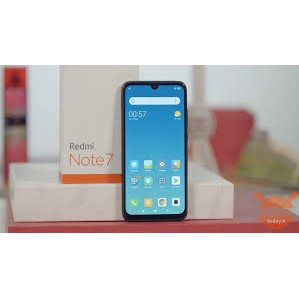 Điện thoại Xiaomi Redmi Note 7 128GB Ram 4GB   Mới  Fullbox- Hàng nhập khẩu + Cường lực + Ốp lưng