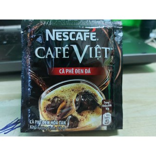 NesCafé Cafe Việt đen đá - Dây 10 gói x 16g.