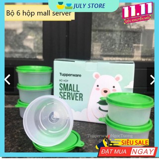 Tupperware 💕Freeship Extra 💕Bộ 6 hộp bảo quản thực phẩm Small Server 200ml