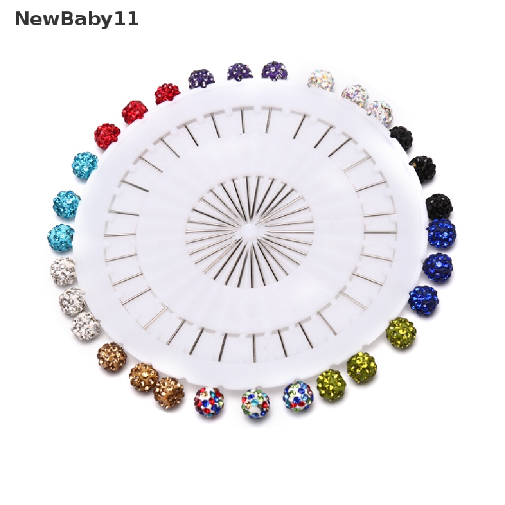 Bộ 30 Ghim Cài Khăn Trùm Đầu Bằng Hợp Kim Kẽm Nhiều Màu Sắc