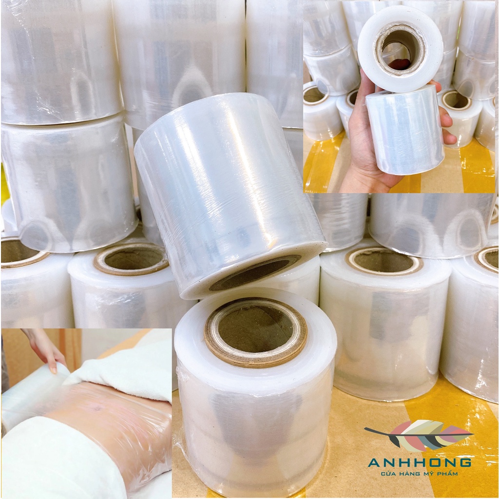 Cuộn màng co nilong quấn bụng giảm mỡ , ủ nóng ủ tế
