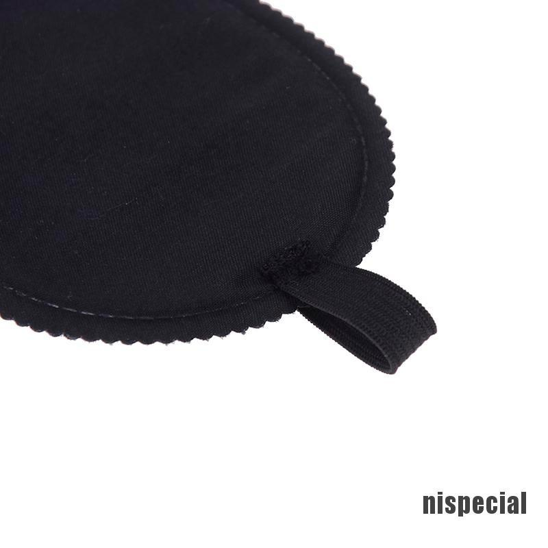 [nis-beauty] Black Sleep Eye Mask Filled Sunshade Travel Sleep Relaxation Aid Blinds Eyes