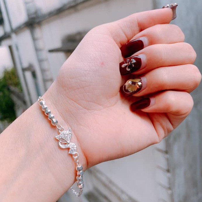 Lắc tay hồ ly dây bi bạc ta cao cấp, lắc tay hồ ly cầu may mắn tình duyên | BigBuy360 - bigbuy360.vn