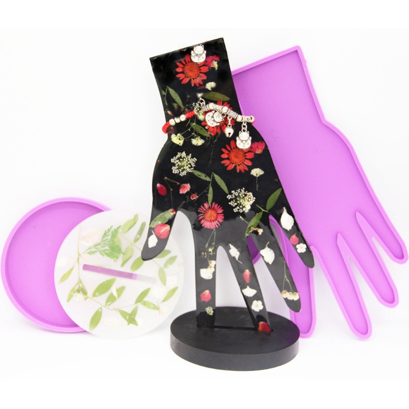 Khuôn Silicone Tạo Hình Bàn Tay Trang Trí Bánh