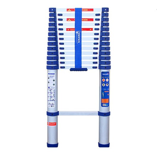 {CHÍNH HÃNG} Thang nhôm rút đơn Nikawa NK-48 PRO New Model 2021