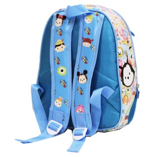 Pg Tsum Tsum Ba Lô Đi Học Bằng Vải Xốp Chống Thấm Nước Màu Xanh Dương D2Q6 Chất Lượng Cao Hình Nhân Vật Dễ Thương Nhập Khẩu Cao Cấp