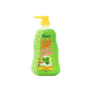 Sữa tắm gội toàn thân cho bé Pureen Kids tinh chất Sữa chua hương Táo 750ml