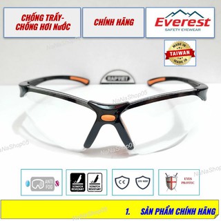 Kính bảo hộ thể thao EVEREST chống hơi nước đeo khẩu trang không mờ EV301