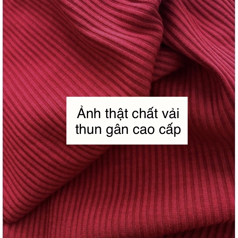 ĐẦM thun body, Đầm ôm cổ yếm phối áo tay dài sang chảnh thời thượng Đ9  Lissa