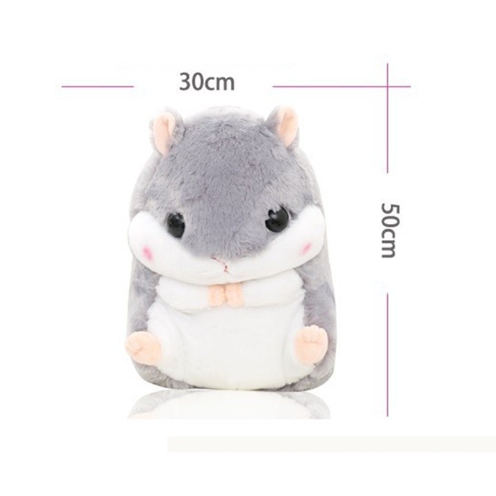 Gối kèm chăn mền thú bông chuột Hamster