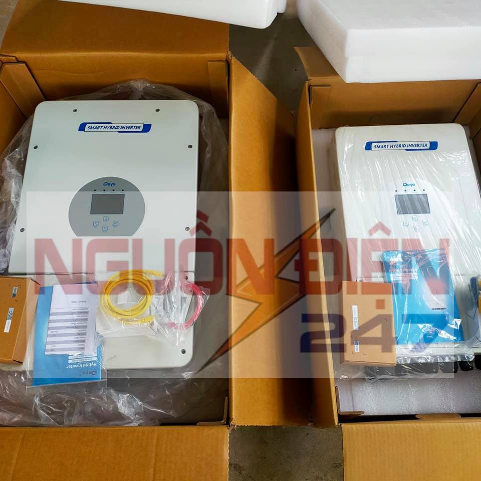 Inverter hòa lưới bám tải có lưu trữ deye 5kw