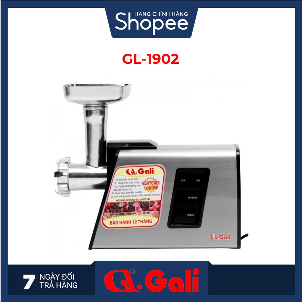 [Mã ELMALL10 giảm 10% đơn 500K] Máy xay thịt Gali GL-1902