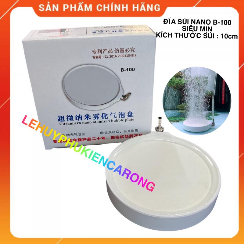 Đĩa Sủi Nano Cao Cấp Siêu Mịn, Sủi Bọt Khí Mịn Làm Tốt OXY Cho Bể Cá