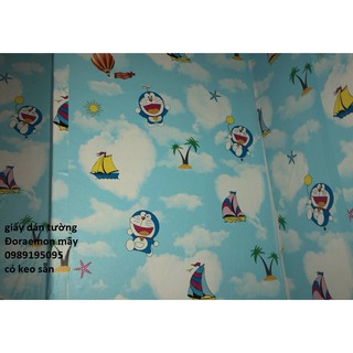 decal dán DORAEMON xanh