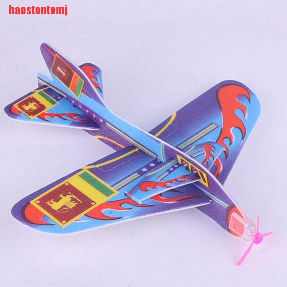 [haostontomj]New Stretch Flying Glider Planes Children Kids Toys Wholesale